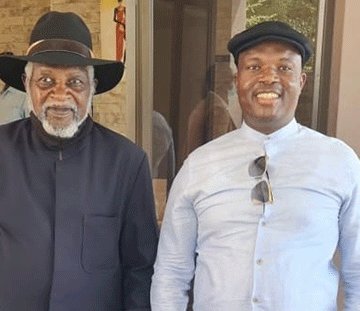 Businessman Haimbodi pays homage to Nujoma