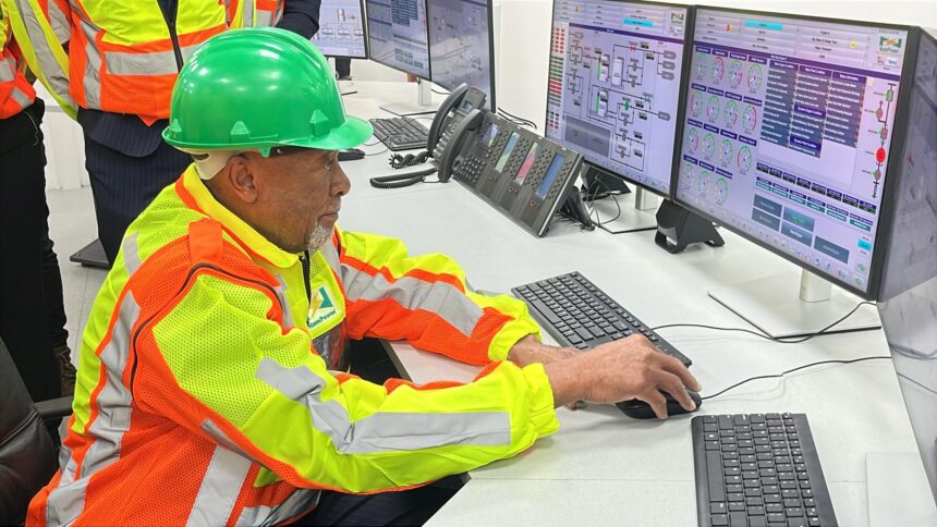 Mbumba switches on N$1b Anixas station
