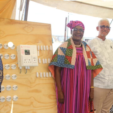 Berseba Govt brings light to rural Berseba