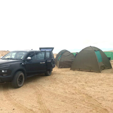 Connect with nature by camping with your JAC T9 …the ultimate guide to a Namibian adventure