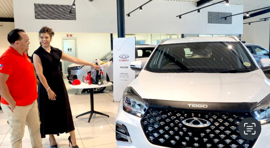 Chery Namibia appoints Sharpley as brand ambassador …as Tiggo 4 reaches a landmark global export milestone