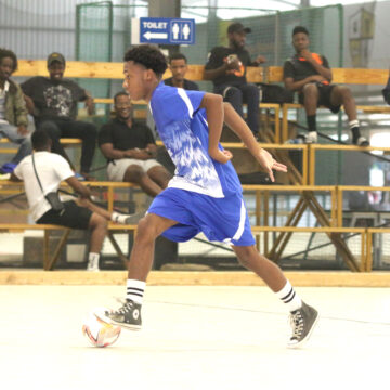 Futsal jpg Going tough for Flying FC in futsal league