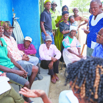 Hai//om San trained as paralegals