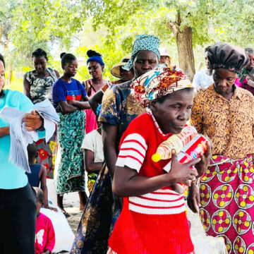 Kavango West 1 Drought relief benefits over 30 000