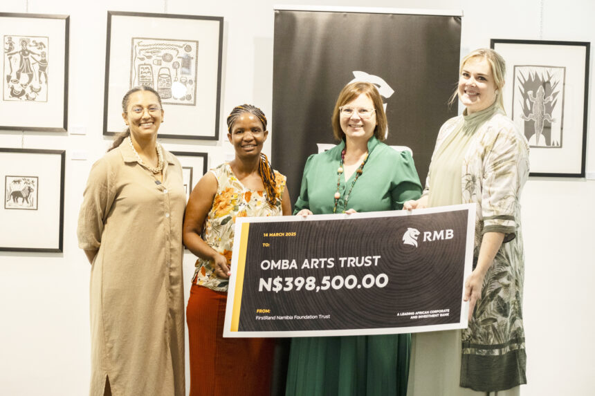 RMB Namibias ge N$398 500 maris ǀkha OMBA ǂNuwiǁkhāsib ǂGaesa ge ǀgaiǀgai  