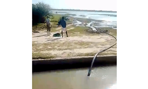 NamWater warns against illegal drawing of canal water 