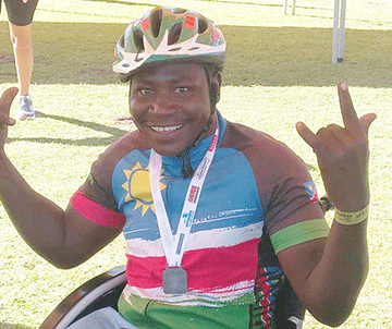 Ngishililwa bags silver at Outeniqua Wheelchair Challenge