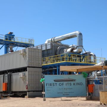 HyIron HyIron Oshivela plant opening ushers in a green industry