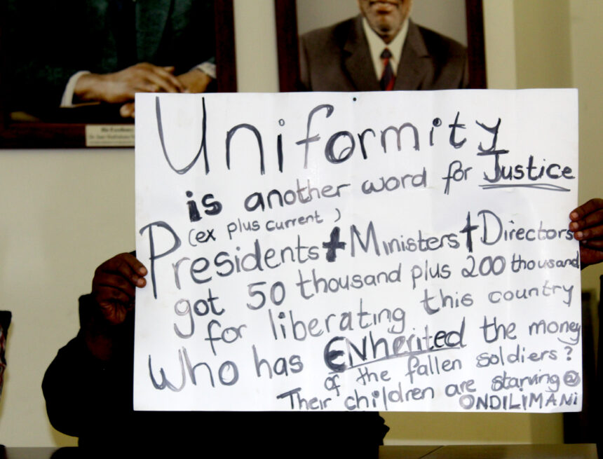 Struggle kids demand inclusion