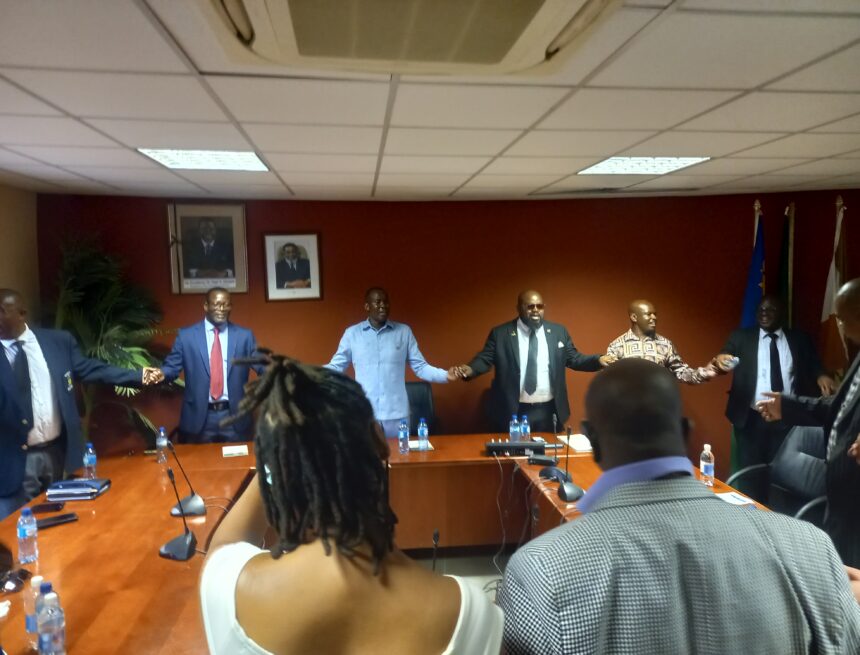 Collaboration key to Kunene’s success – Sheya  … as Muharukua takes the baton 