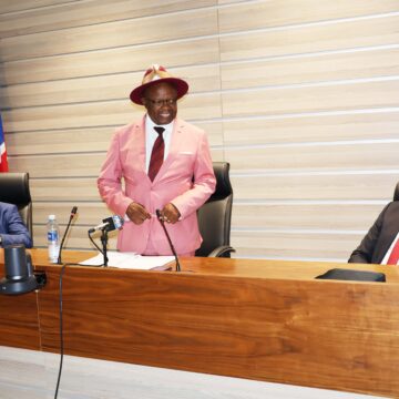 //Khamuseb takes charge of Otjozondjupa 