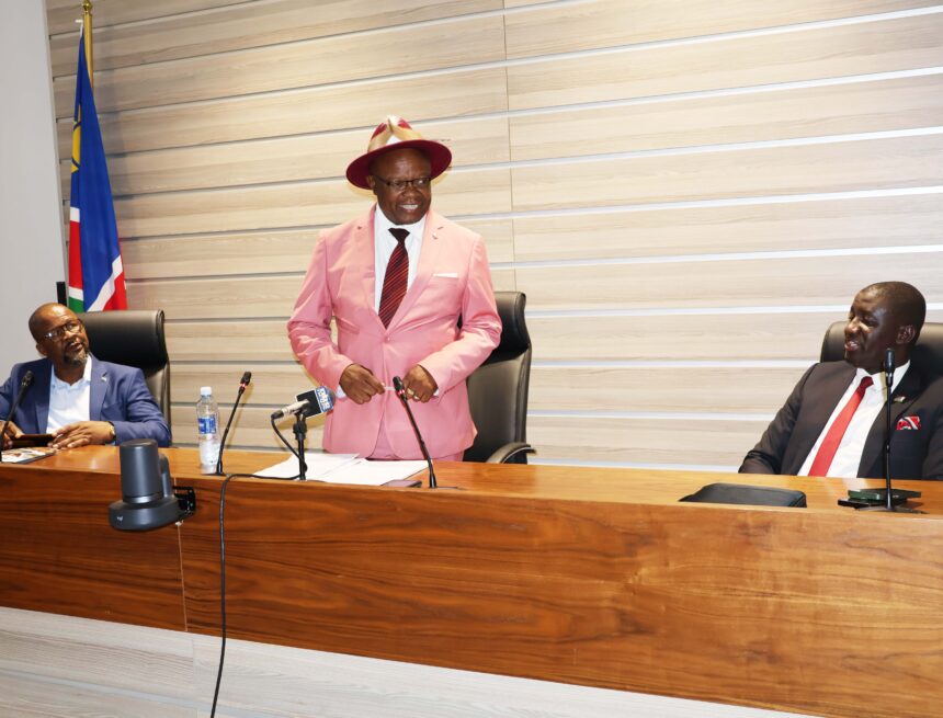 //Khamuseb takes charge of Otjozondjupa 