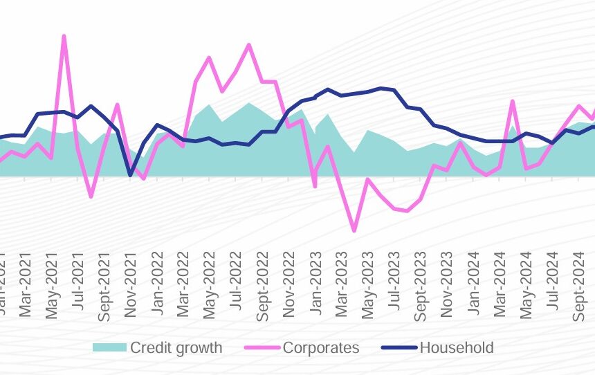 Credit growth expected to remain sluggish … household debt and unemployment hamper access to credit