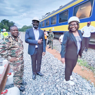 Gabon’s sole train on tricky track to modernity