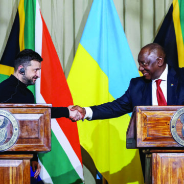 Zelensky cuts short South Africa trip after Kyiv attack 