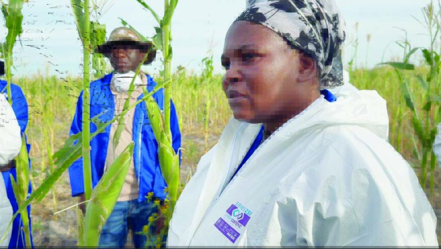 Masake assesses Zambezi locust outbreak 