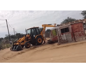 Omaruru municipality destroys tuck shop
