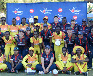 Series tied: captains share trophy