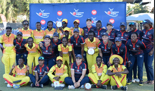 Series tied: captains share trophy