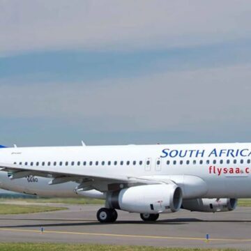 NAC SAA flies Whk to Jhb three times a day