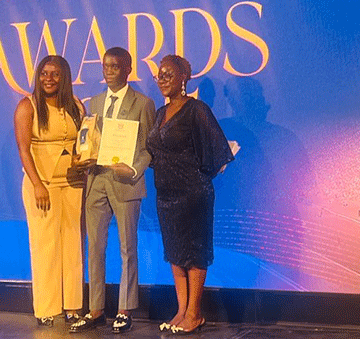 NUST honours top students … Embula recognised for excellence in Applied Mathematics