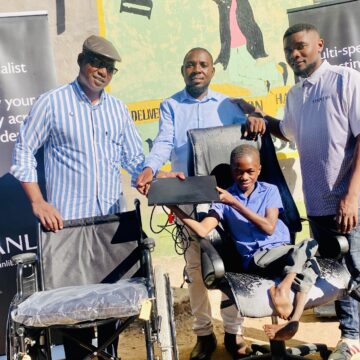Stanlib donates another wheelchair to Omusati learner 