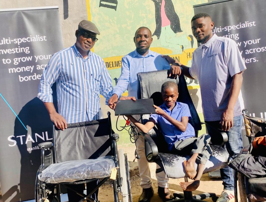 Stanlib donates another wheelchair to Omusati learner 
