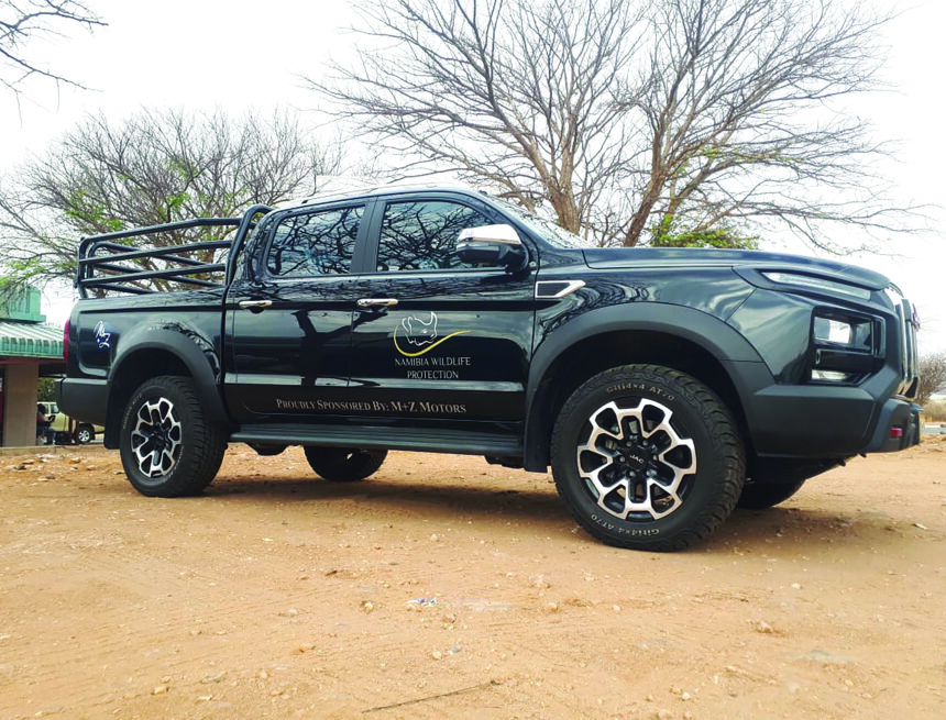 Namibia’s priceless black rhino protected by JAC’s T9 …enables NWP to cover huge distances to curb poaching