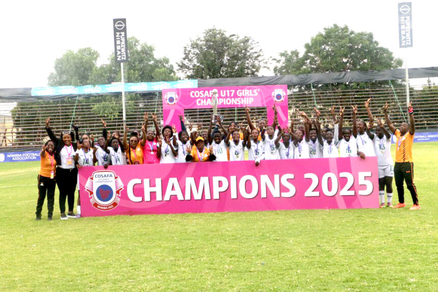 Zambia reign supreme as Cosafa U/17 champions …Lebang claims golden boot