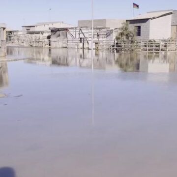 flooded homes Swakopmund a uvaneke okupomba mo omeya momagumbo