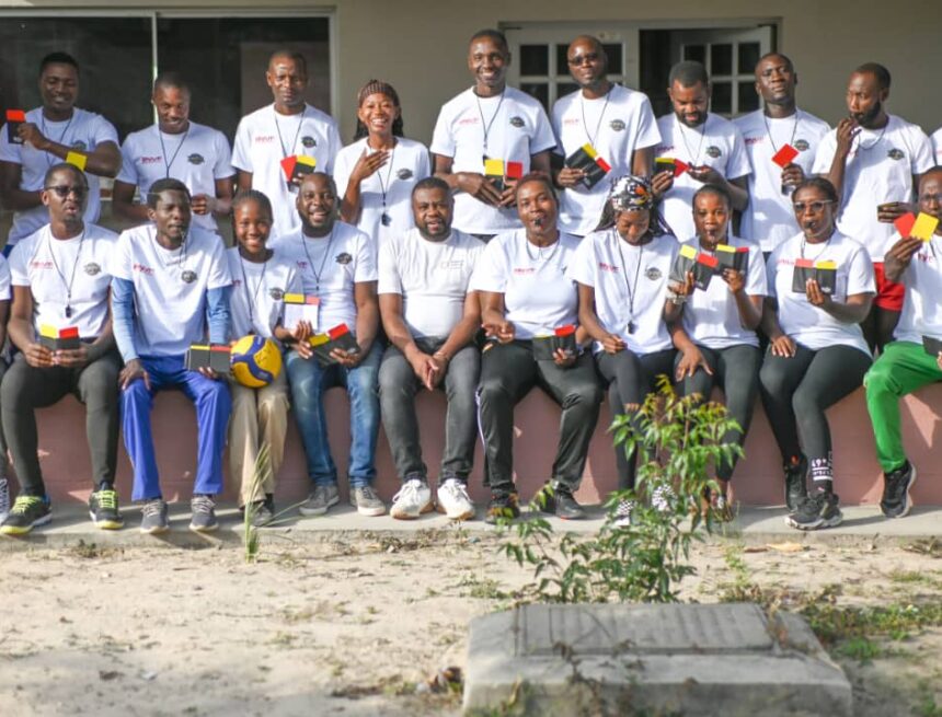 Zambezi volleyball refereeing course hailed a success