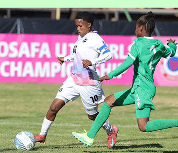 Lebang sparkles with record seven goals at U/17 Cosafa championship