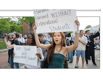 China condemns ‘discriminatory’ US plan to revoke student visas