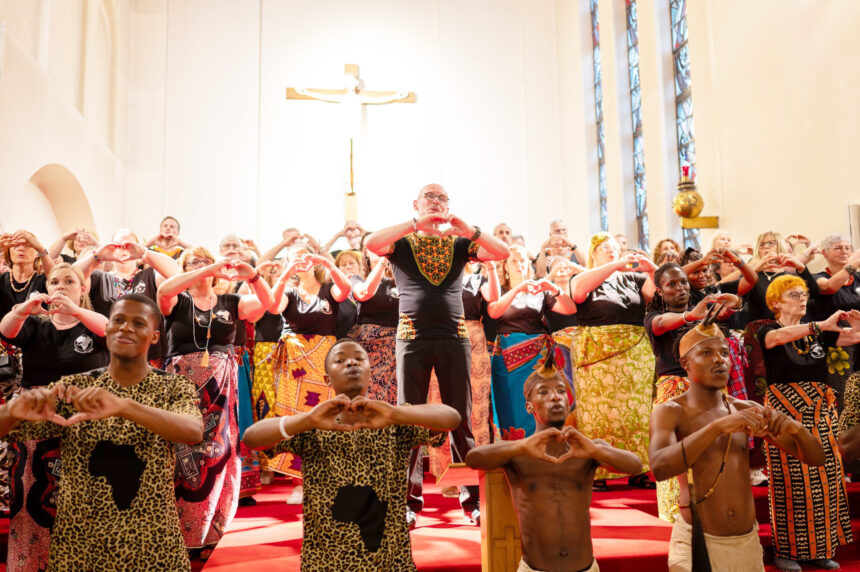 African vocals echo in Germany