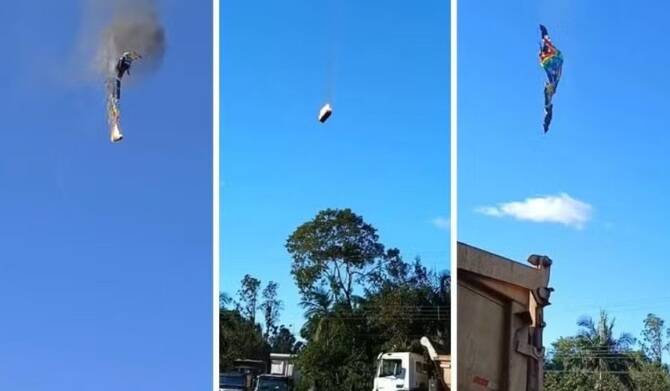 Air baloon Eight killed in Brazil hot air balloon accident