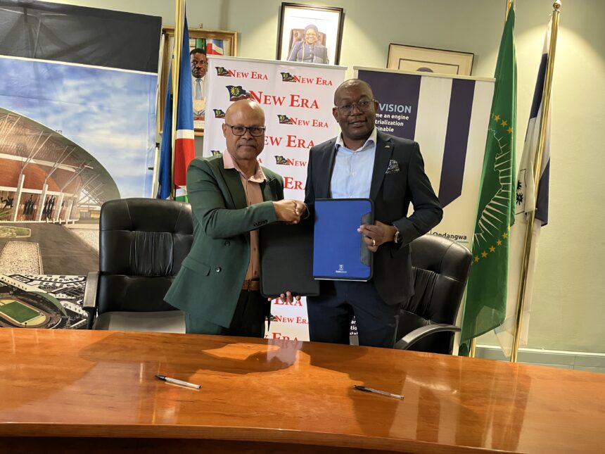 CEO New Era, Ondangwa cement ties