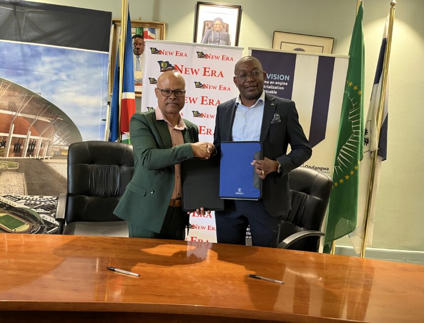 CEO New Era, Ondangwa cement ties