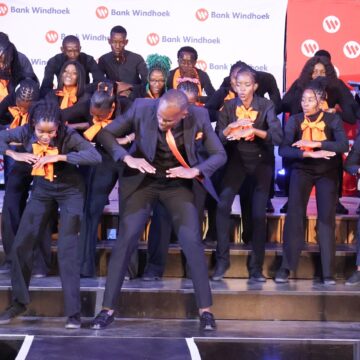 Choristers praise the Bank Windhoek Choral Festival