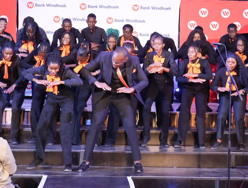 Choir 2 Choristers praise the Bank Windhoek Choral Festival