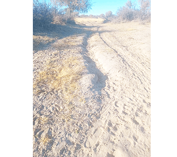 Epukiro sand roads torment users 