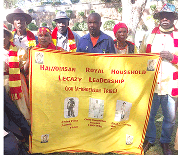 Genocide2 Hai//omsan bemoan genocide exclusion