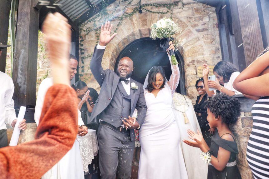 Hesron Kapanga hitched