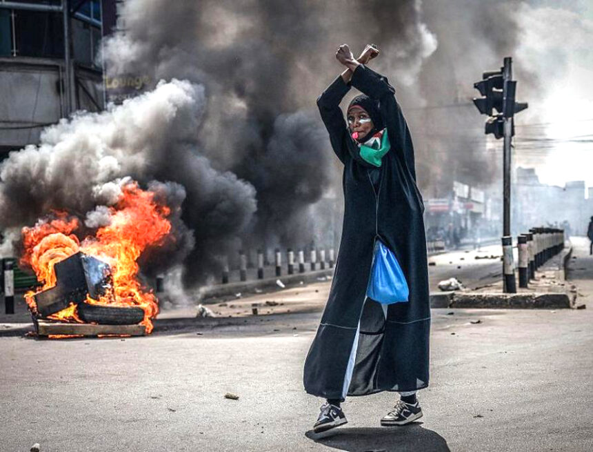 Kenya Protesters demand the resignation of President Ruto