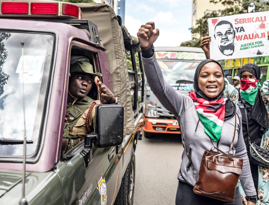 KENYA-POLITICS-DEMO A year on, Kenyan protesters divided on path forward