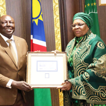 Namibia’s democracy etched in stamps