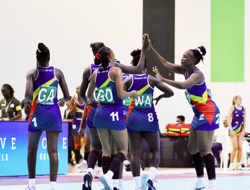 Netball 3 Desert Jewels outshine Ireland