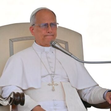 Pope warns of AI risks to young brains 