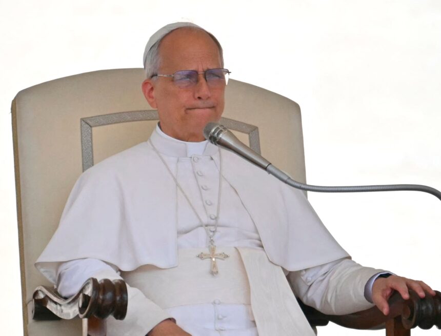 Pope warns of AI risks to young brains 