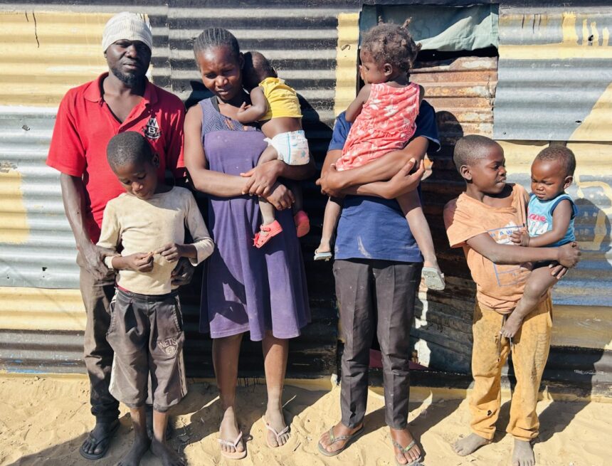 Mother of six languishes in poverty 