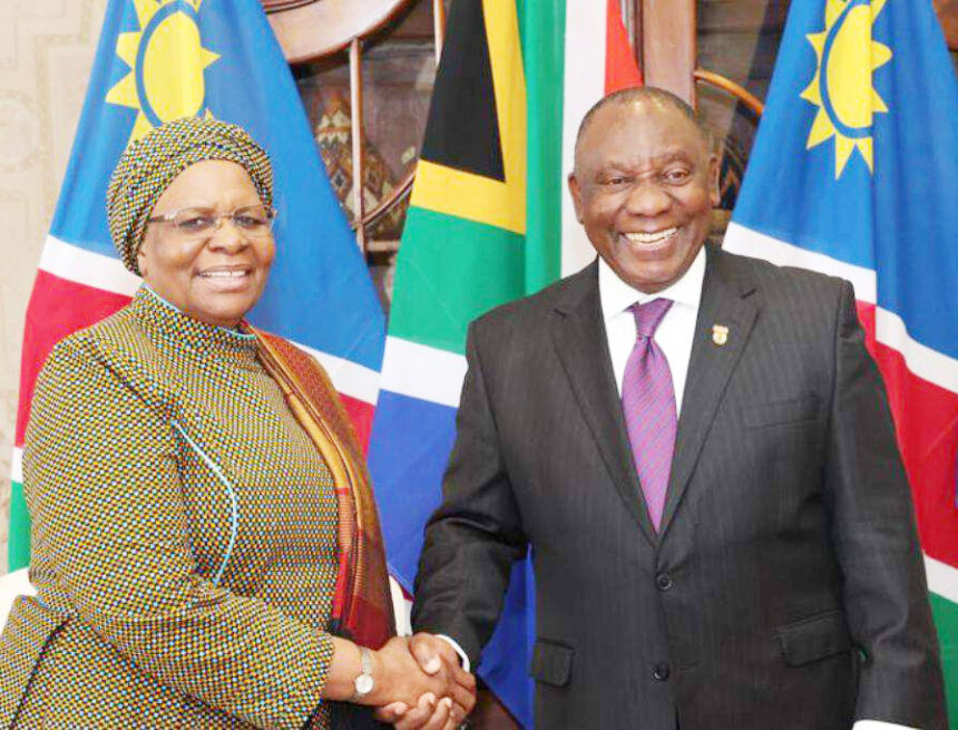 Ramaphosa SA-Nam ties that bind